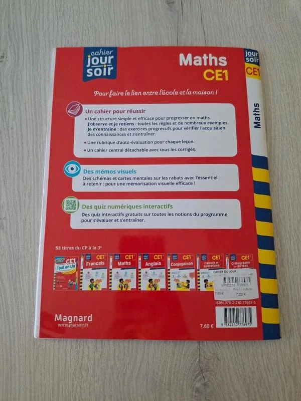 Cuaderno de Matemáticas para CE1 – photo 4